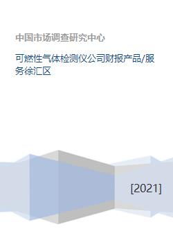 可燃性氣體檢測儀公司財報分析及產(chǎn)品服務(wù)拓展——以徐匯區(qū)軟件測試服務(wù)為重點