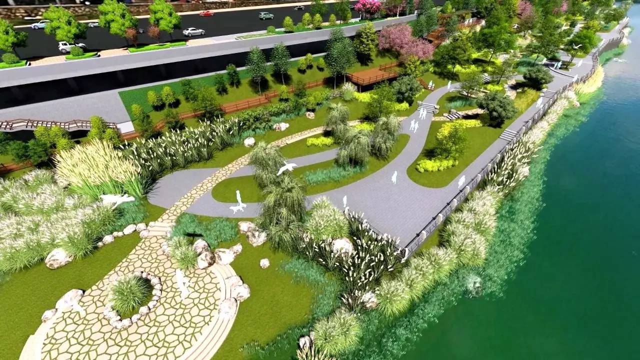 剛剛！中國一冶再傳捷報(bào)，中標(biāo)景觀市政改造提升工程，濱江美景藍(lán)圖提前揭曉